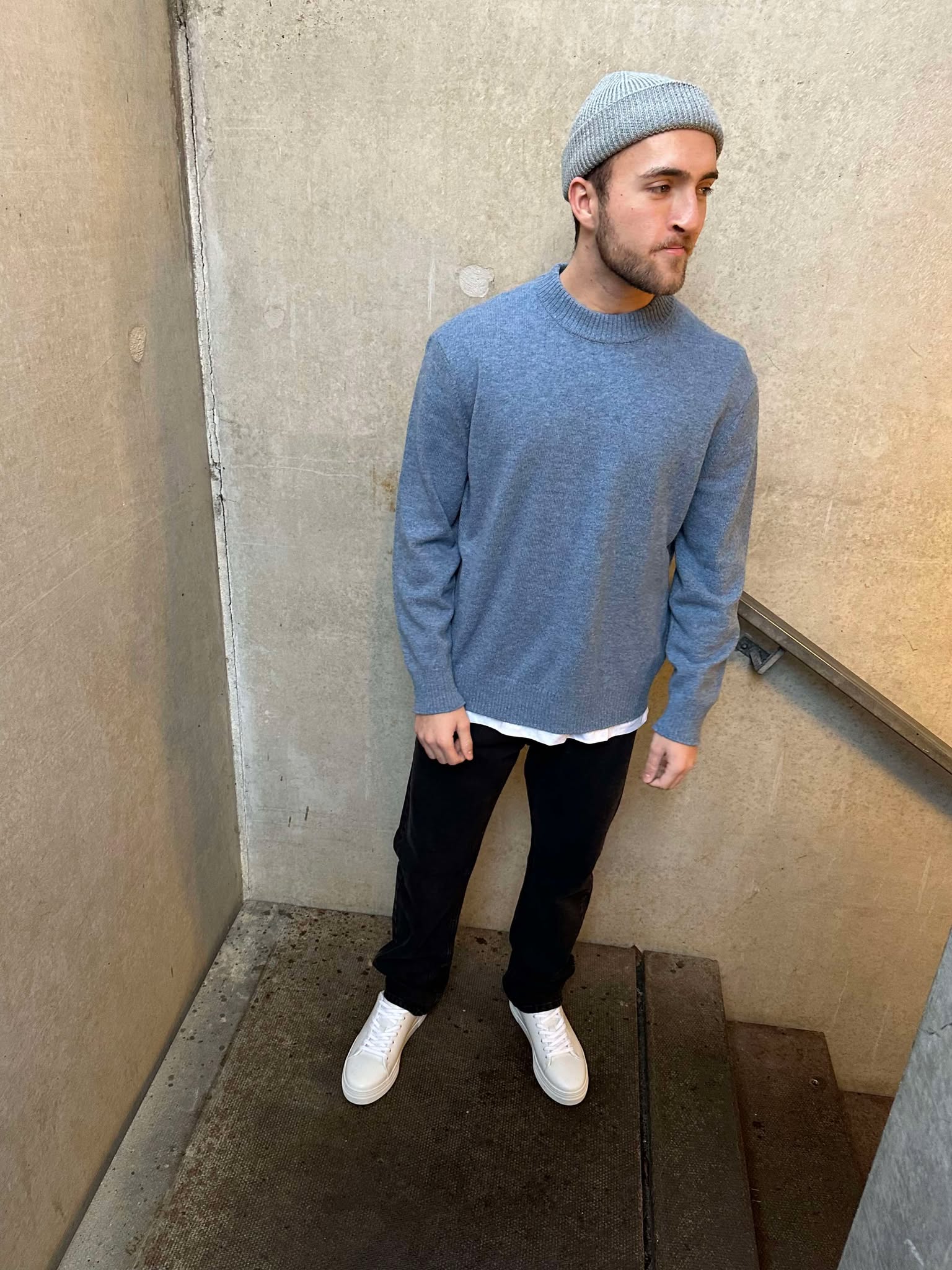 SLHREUBEN Pullover - Oceana